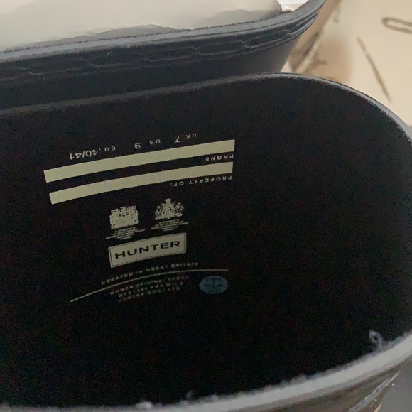 Hunter boots - Picture 12 of 17